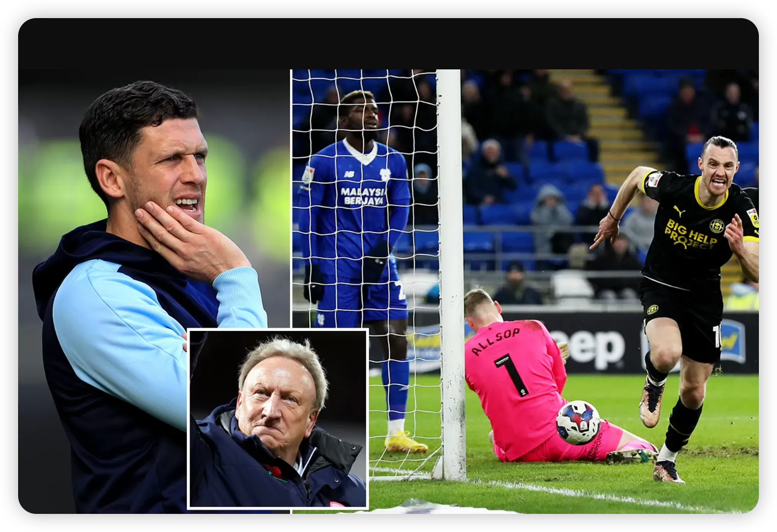 Late Heartbreak Seals Hudson's Fate at Cardiff City